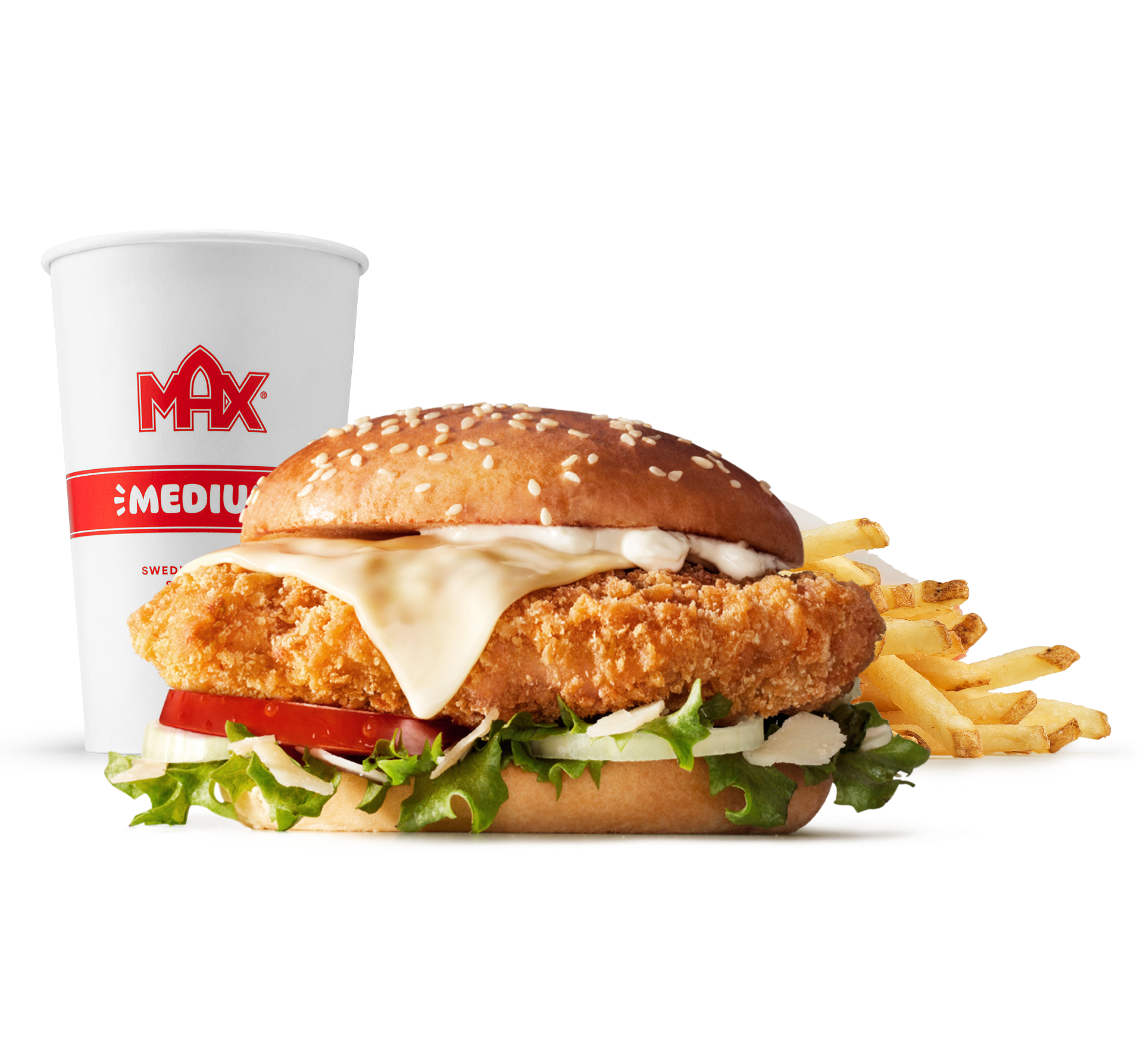 Grand Chicken Parmesan-meny