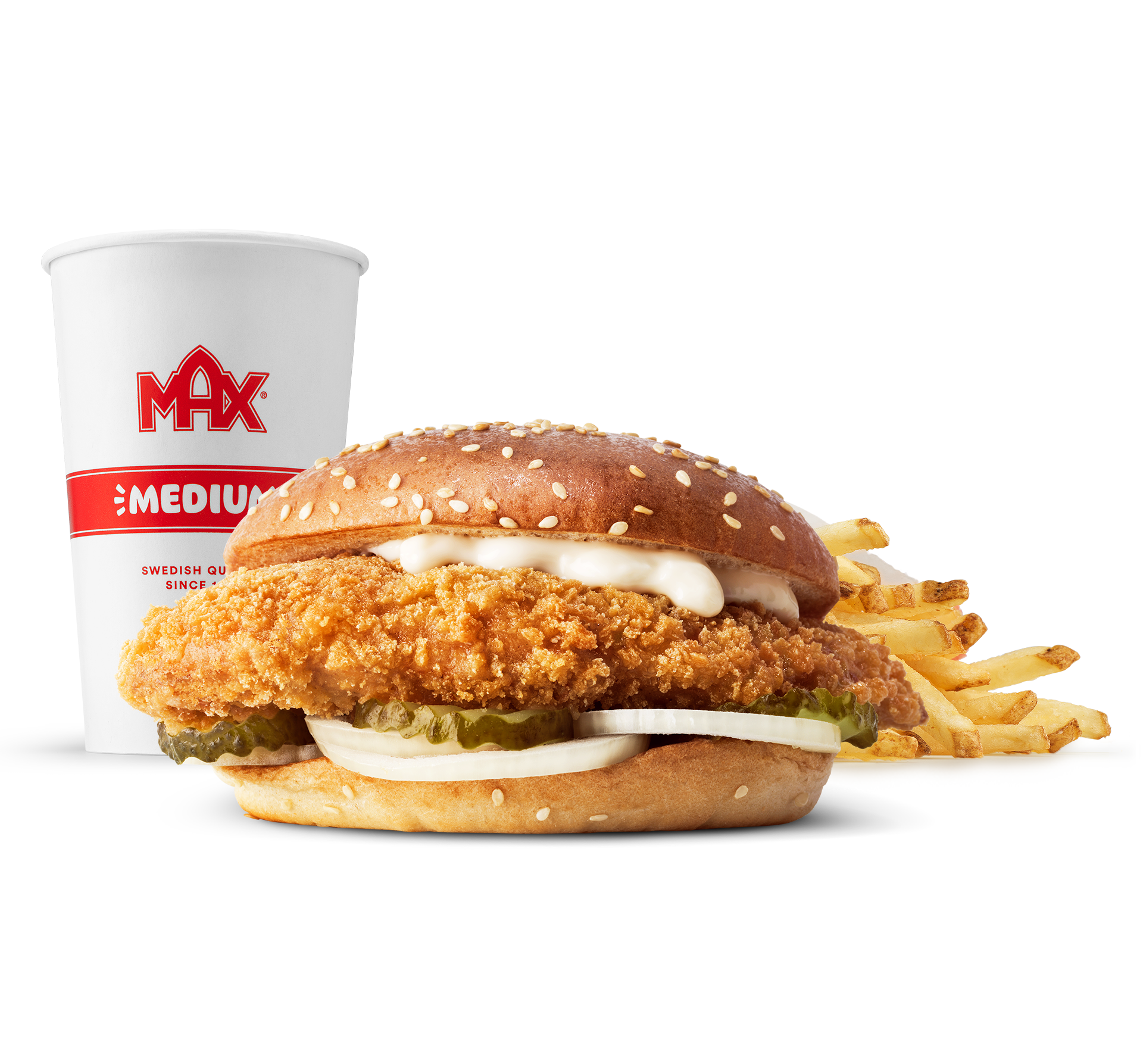 Grand Chicken Sandwich-meny