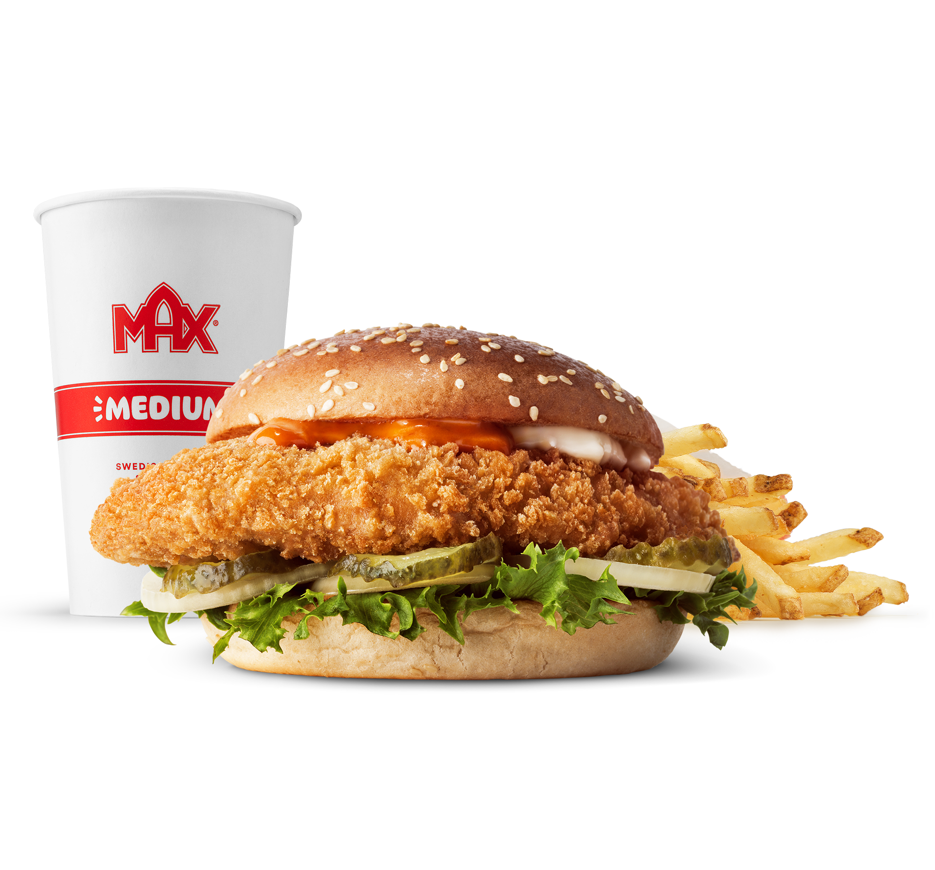 Grand Chicken Buffalo-meny